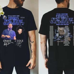 Drake J Cole Big As The What Tour 2024 Shirt, It's All Blur Tour Shirt, Rap Music Tour