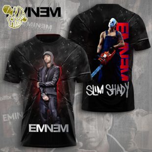 Eminem Adult Slim Shady Gift All Over Print Rapper Shirt