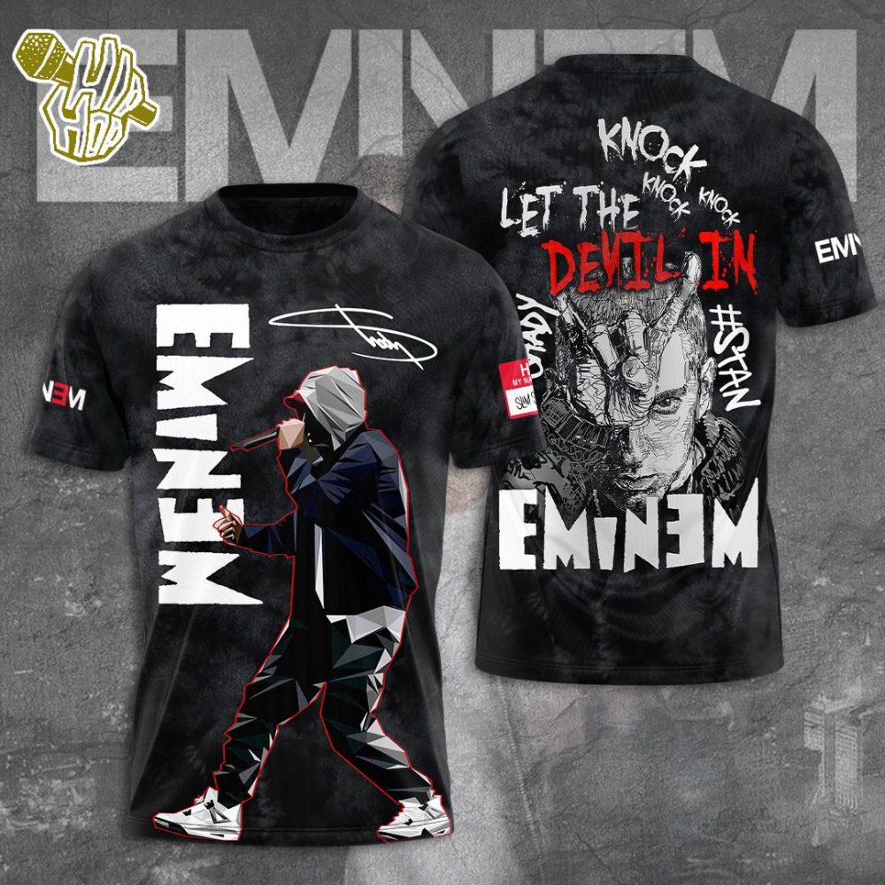 Eminem – Let The Devil In All Over Print Rapper Shirt