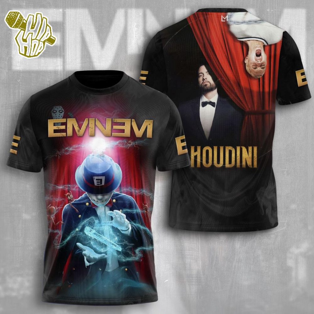 Eminem New Album All Over Printed Clothes All Over Print Rapper Shirt