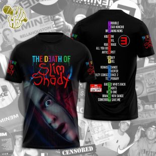 Eminem Rapper New Album The Death Of Slim Shady 2024 All Over Print Rapper Shirt