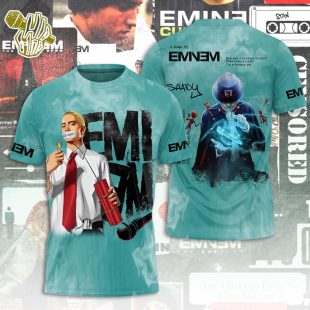 Eminem Rapper Tour Music All Over Print Rapper Shirt