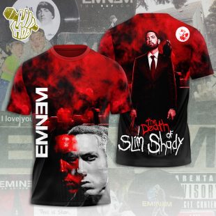 Eminem The Death Slim Shady All Over Print Rapper Shirt