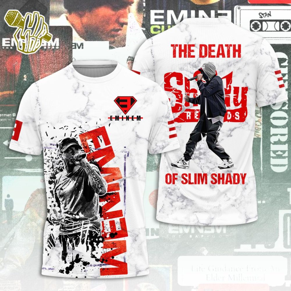 Rapper Eminem Slim Shady Custom All Over Print Rapper Shirt