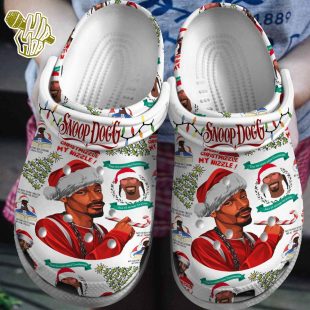 Snoop Dogg Christmas Music Clogs Shoes Comfortable