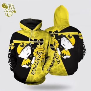 The Peanuts Wu Tang Charlie Brown All Over Print Hoodie Shirt