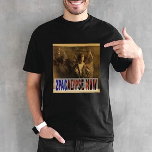 Tupac Shakur 2Pacalypse Now Black Unisex T-shirt Tee