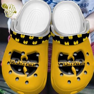 Wu-Tang Clan Hip Hop Logo Clogs Shoes