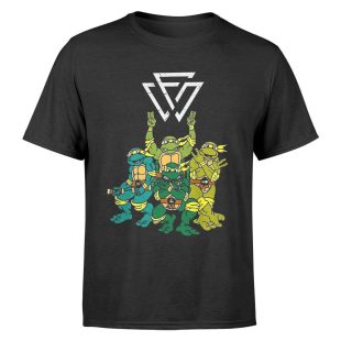 Wu-Tang Clan Ninja Turtles Retro T-shirt