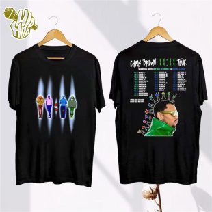 11 11 Tour Chris Brown 2024 Shirt, Chris Brown Fan Shirt