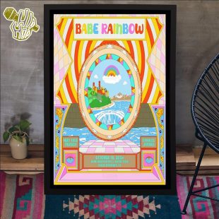 Babe Rainbow Tour In Santa Barbara CA On October 18 2024 Poster Canvas