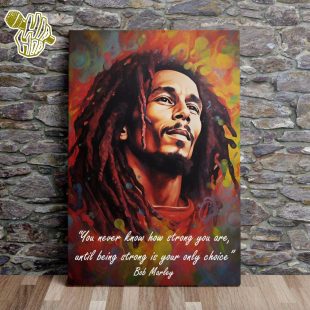 Bob Marley Canvas Poster For Fans