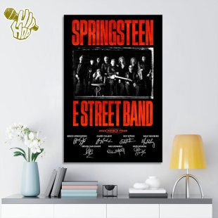 Bruce Springsteen Canvas Poster For Fans