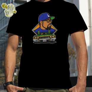 Cartoon Ice Cube Design Rap Music shirt