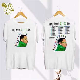 Chris Brown Fan Shirt, Chris Brown 2024 Concert Shirt