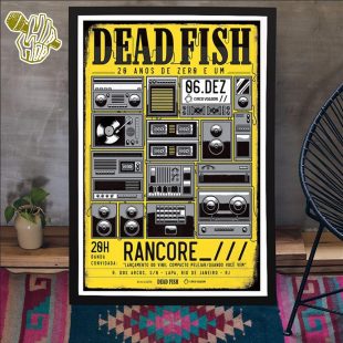 Dead Fish Tour In Rio De Janeiro Brazil On Dec 6 2024 Poster Canvas