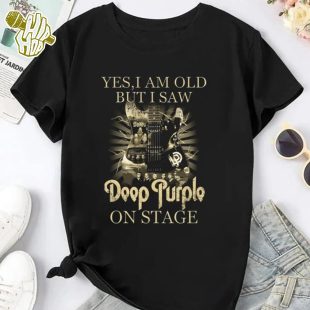 Deep Purple 90s Vintage T-Shirt, Signature Deep Purple Band T-Shirt