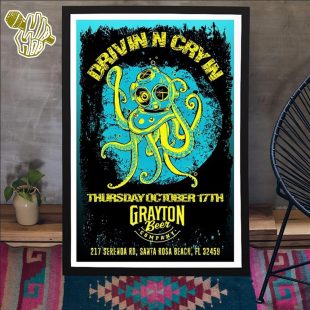 Drivin N Cryin Grayton Beer Company In Santa Rosa Beach FL Oct 17 2024 Tour Poster