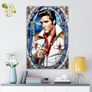 Elvis Presley Canvas Poster For Fans