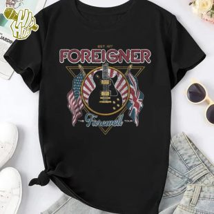 Foreigner Band 90s Vintage Shirt, Foreigner Band Rock Music, Foreigner Fan Gift