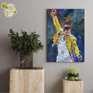 Freddie Mercury Canvas Poster For Fans