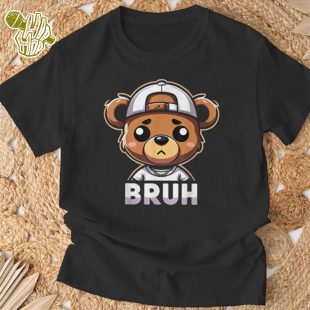 Hip Hop Teddy Bear Bruh Rap Music T-Shirt