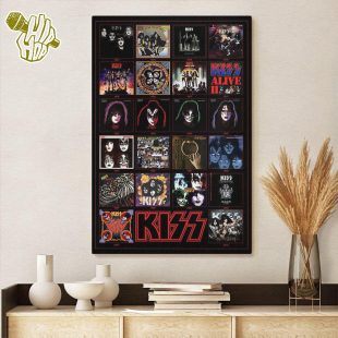 Kiss Band Canvas Poster For Fans