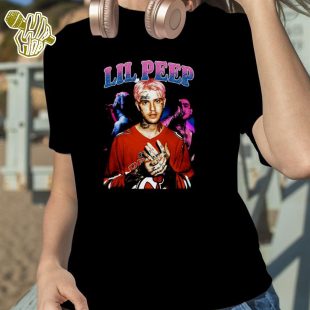 Lil Peep Pink Hair Boy Design Rap Music shirt