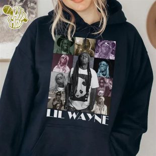 Lil Wayne Concert 90s Y2K Merch Vintage Rapper Hiphop Sweatshirt, Retro 90's Fans Hoodie Gift