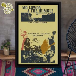 Mo Lowda & The Humble Tour In San Diego CA On Oct 12 2024 Poster Canvas