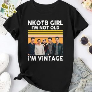 NKOTB Girl I'm Not Old I'm Vintage T-Shirt