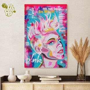 P!nk Tour Music Trendding Poster Canvas