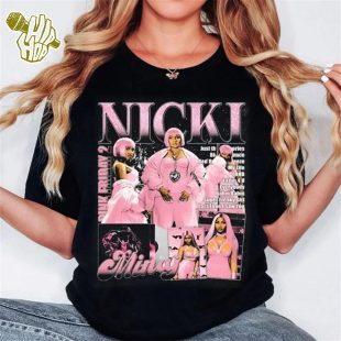 Retro Nicki Lewinsky Airbrush Style Shirt, Nicki Minaj T-shirt