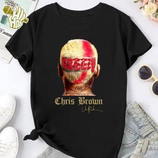 Signature Chris Brown Breezy T-Shirt, Chris Brown Hip Hop Shirt