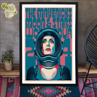 The Mavericks Tour In Detroit MI On October 3 2024 Poster Canvas