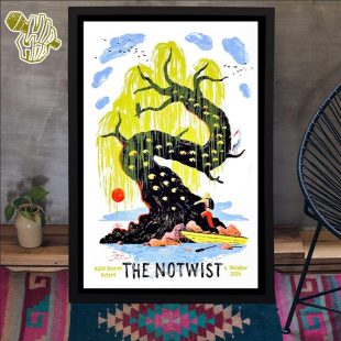 The Notwist October 6 2024 Erfurt Germany Tour Poster Canvas