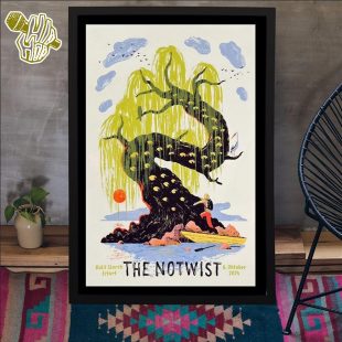 The Notwist October 6 2024 Kalif Storch Erfurt Band Tour Poster Canvas