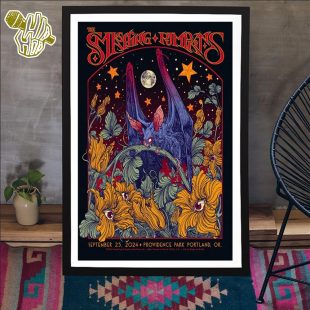 The Smashing Pumpkins Sept 25 2024 Providence Park In Portland OR Tour Poster Canvas