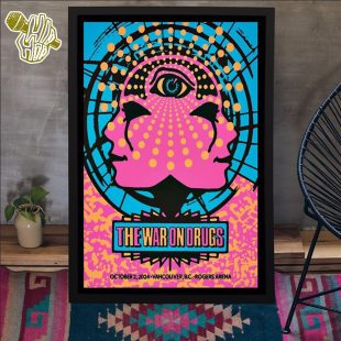 The War On Drugs Rogers Arena in Vancouver BC Oct 2 2024 Tour Poster Canvas