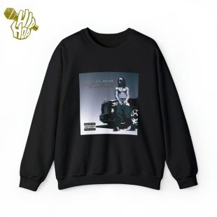 Vintage Lil Wayne Carter II Album Cover Art Crewneck Sweatshirt Hip-Hop Music