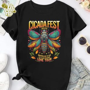 Vintage The Cicadas Reunion Summer Tour 2024 Shirt, Cicadas Tour Merch