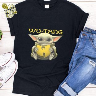 Wu-Tang Clan Baby Yoda Artwork Tshirt Gift For Fans