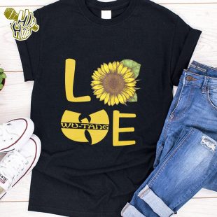 Wu-Tang Clan Love Sunflower Tshirt Gift For Fans